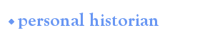personal historian