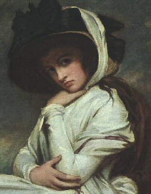 Romney lady original artwork