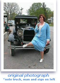 original photo of car to be adapted